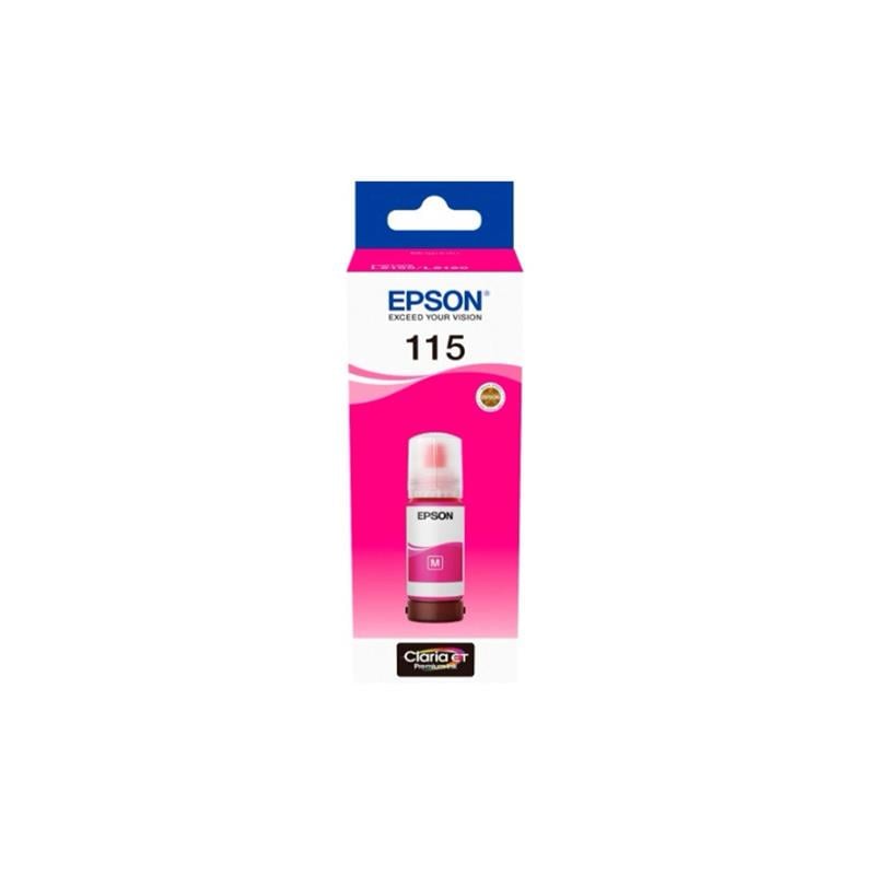Чорнила Epson 115 70 мл Magenta (C13T07D34A)