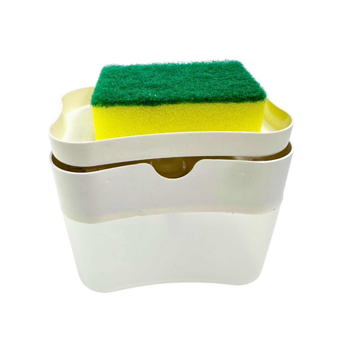 Дозатор нажимной Soap Pump and Sponge Caddy для моющего средства с подставкой для губки (SDF-114)
