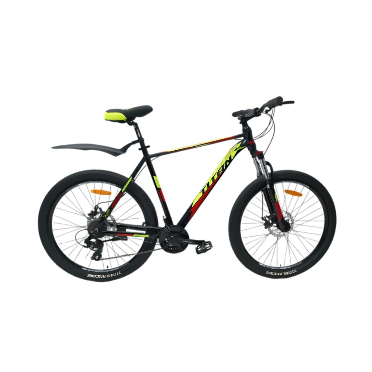 Велосипед Titan Arena 29" 22" Чорний/Червоний (390)