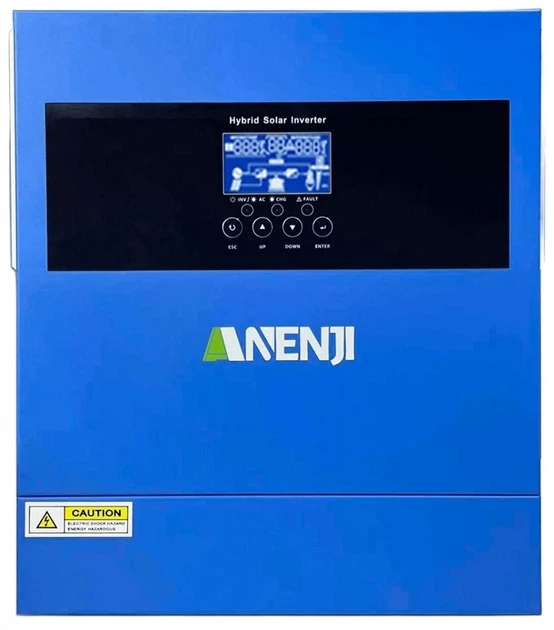 Инвертор гибридный ANENJI ANJ 4000W 24V WIFI 24В 4кВт Инвертор гибридный ANENJI ANJ 4000W 24V WIFI 24В 4кВт