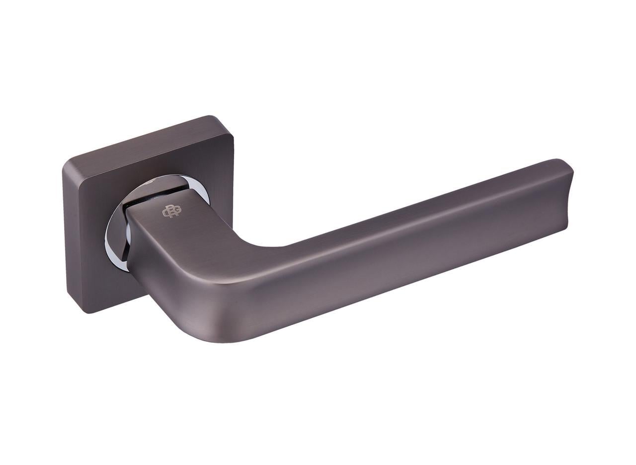 Комплект дверных ручек Gavroche Californium A1 MBN/CP 2 шт. Графит/Хром (31760134)