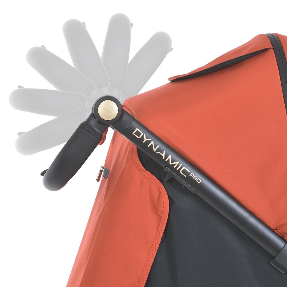 Коляска дитяча El Camino ME 1053-3 DYNAMIC PRO Red wood - фото 13