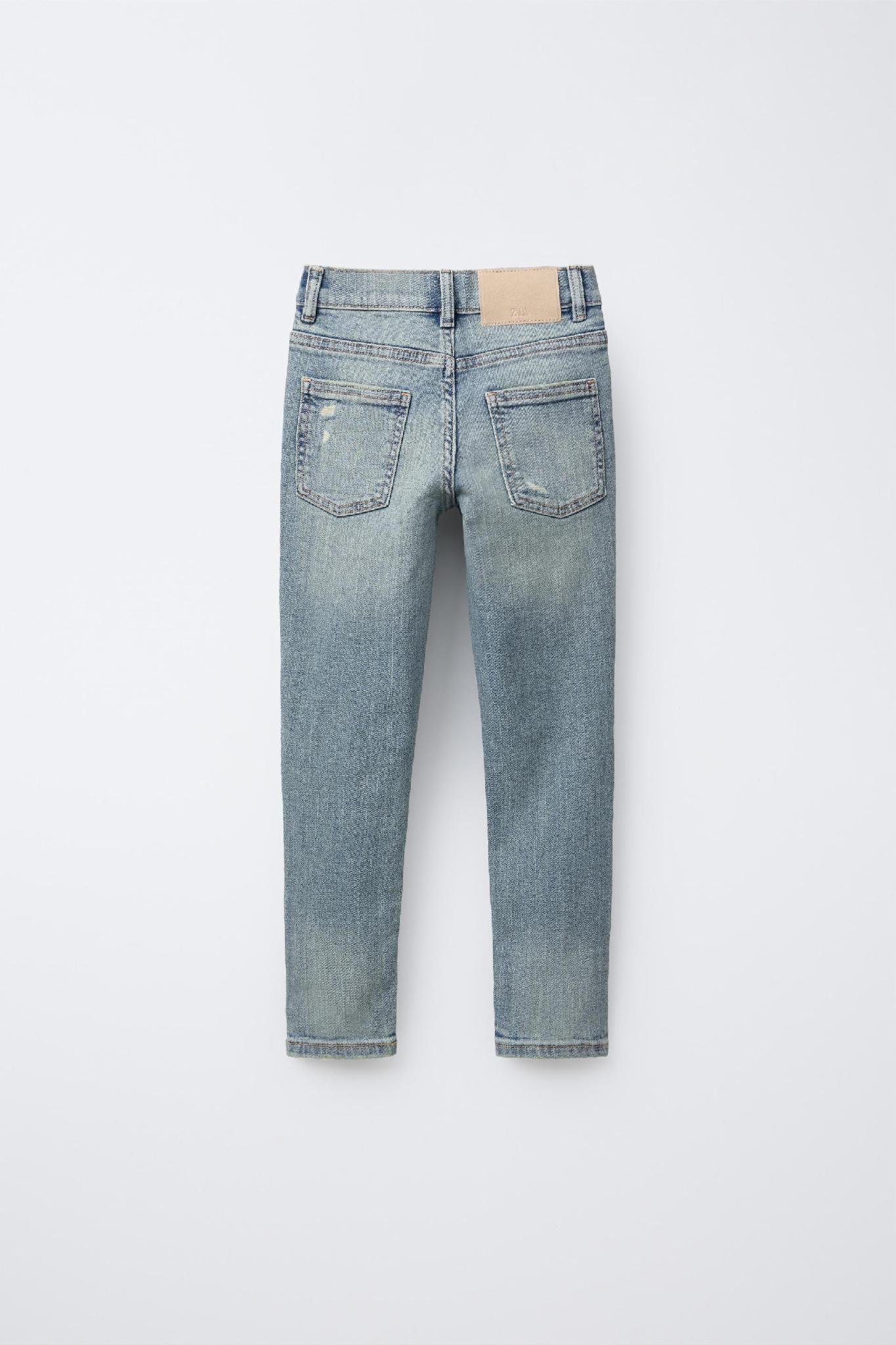 Джинси підліткові для хлопчика Zara 152 см Синій (25072502B) - фото 2