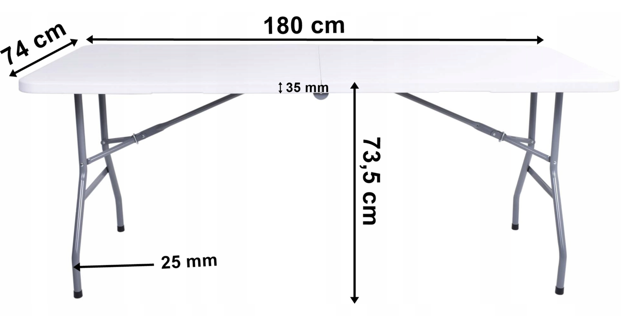 Стіл розкладний eHokery 180 см (S021-7) - фото 6
