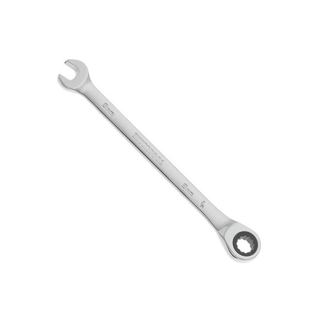 Ключ комбинированный Intertool XT-1348 Cr-V PROF DIN3113 с трещоткой 8 мм (9498929)