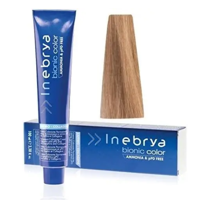 Крем-краска для волос INEBRYA Bionic Сolor стойкая без аммиака 100 мл 8/0 Светло-русый Крем-краска для волос INEBRYA Bionic Сolor стойкая без аммиака 100 мл 8/0 Светло-русый