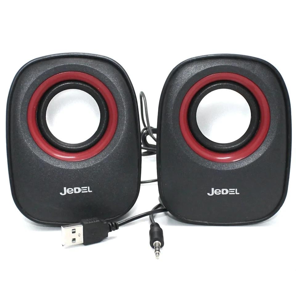 Проводные USB колонки для компьютера Jedel M600 Черный (95549del)