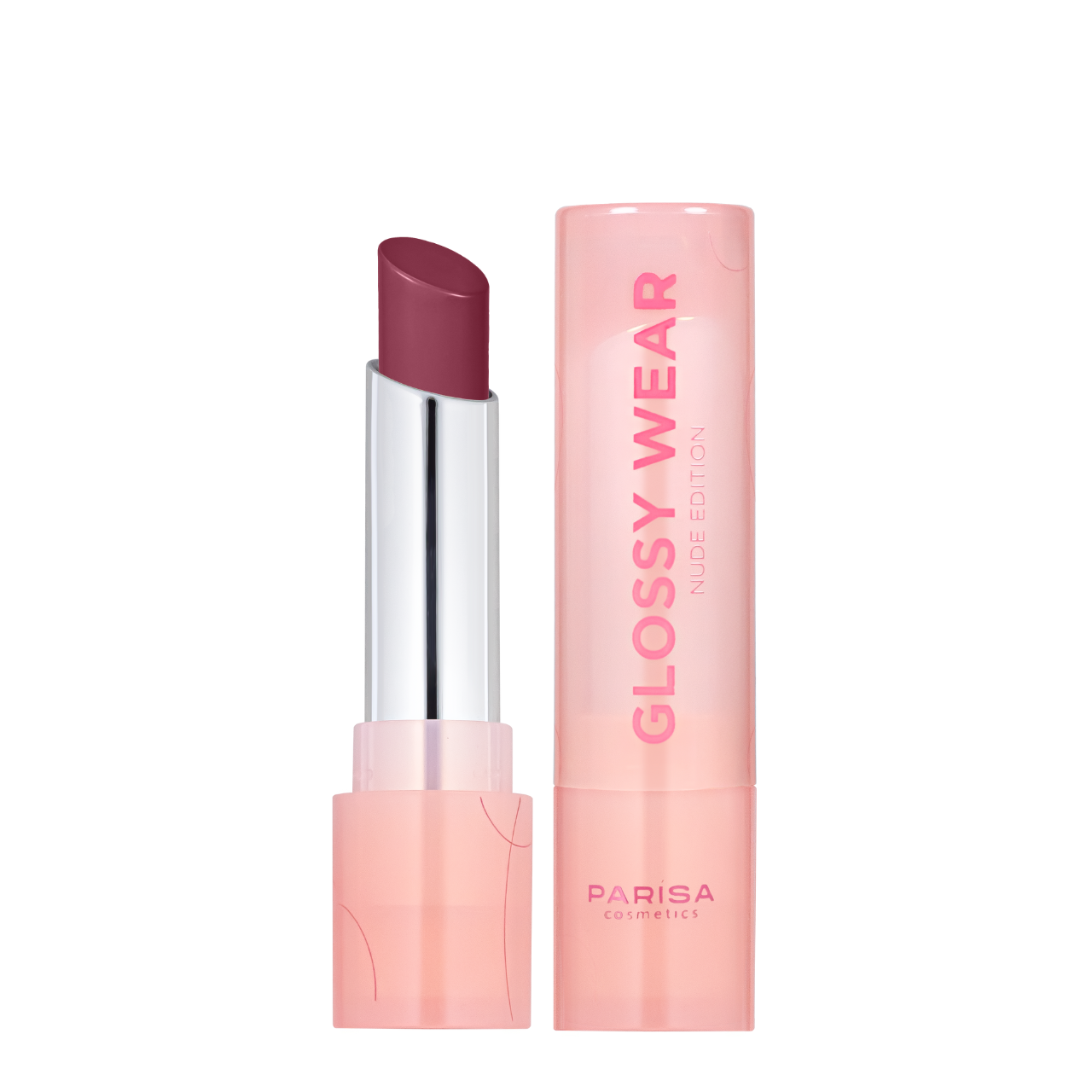 Помада для губ зволожувальна Parisa Cosmetics Glossy Wear PGW-06 605 Spicy nude Теракотовий (13350386)