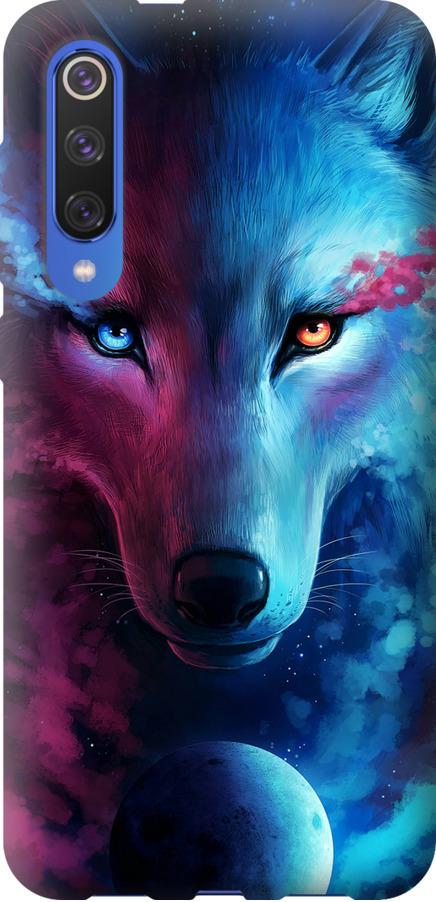 Чехол на Xiaomi Mi 9 SE Арт-волк (3999t-1674-42517)