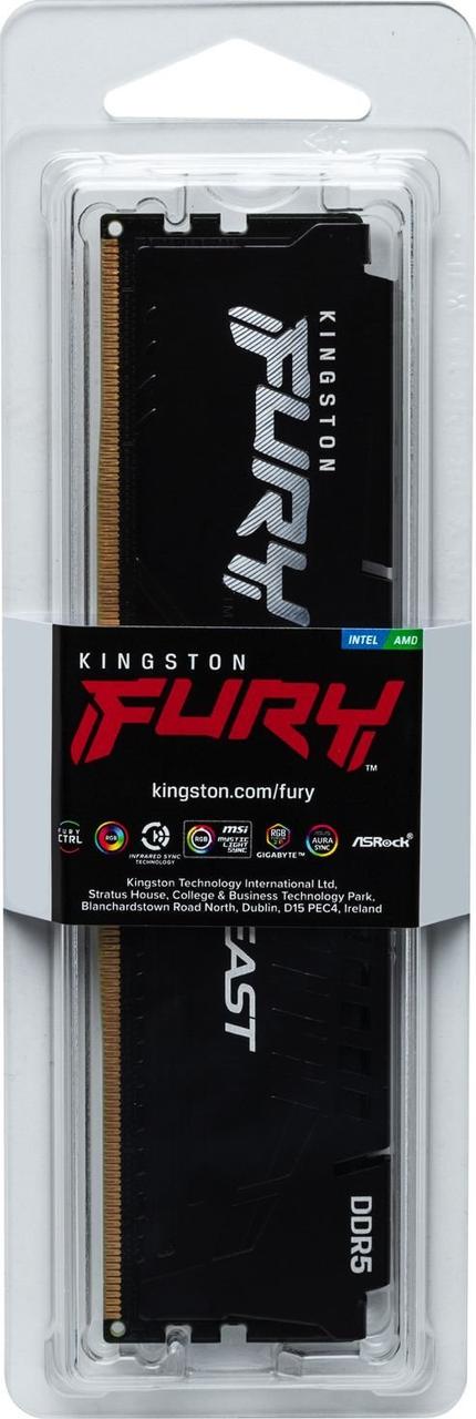 Пам'ять для настільних комп'ютерів Kingston FURY 16GB DDR5 5600 MHz FURY BEast (KF556C36BBE-16) - фото 5 Пам'ять для настільних комп'ютерів Kingston FURY 16GB DDR5 5600 MHz FURY BEast (KF556C36BBE-16) - фото 5