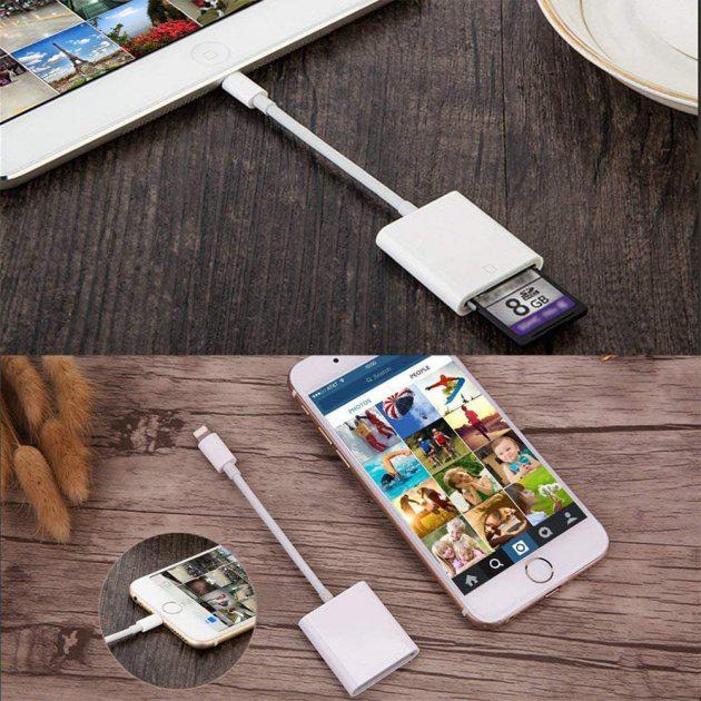 Переходник Foxconn на SD Card Reader для iPhone адаптер iPad/iPod/iPhone (А14904) - фото 6