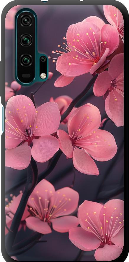 Чехол на Huawei Honor 20 Pro Пурпурная сакура (6075b-1702-42517)