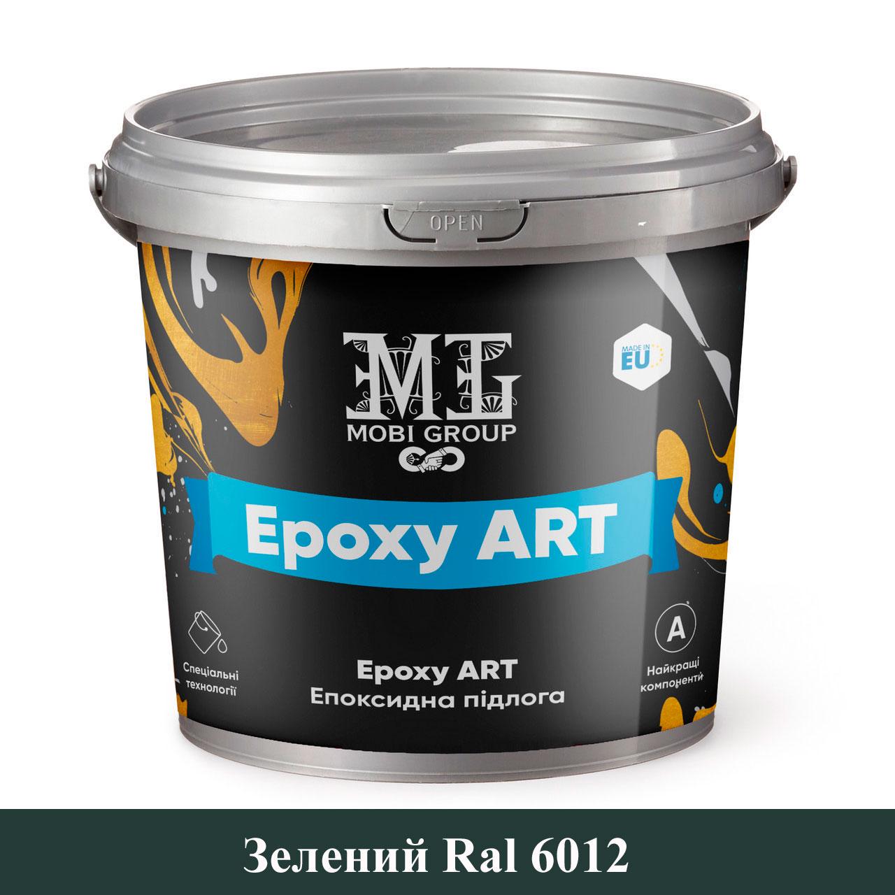 Епоксидна підлога наливна Epoxy ART 4,5 кг Зелений (23916046) Епоксидна підлога наливна Epoxy ART 4,5 кг Зелений (23916046)