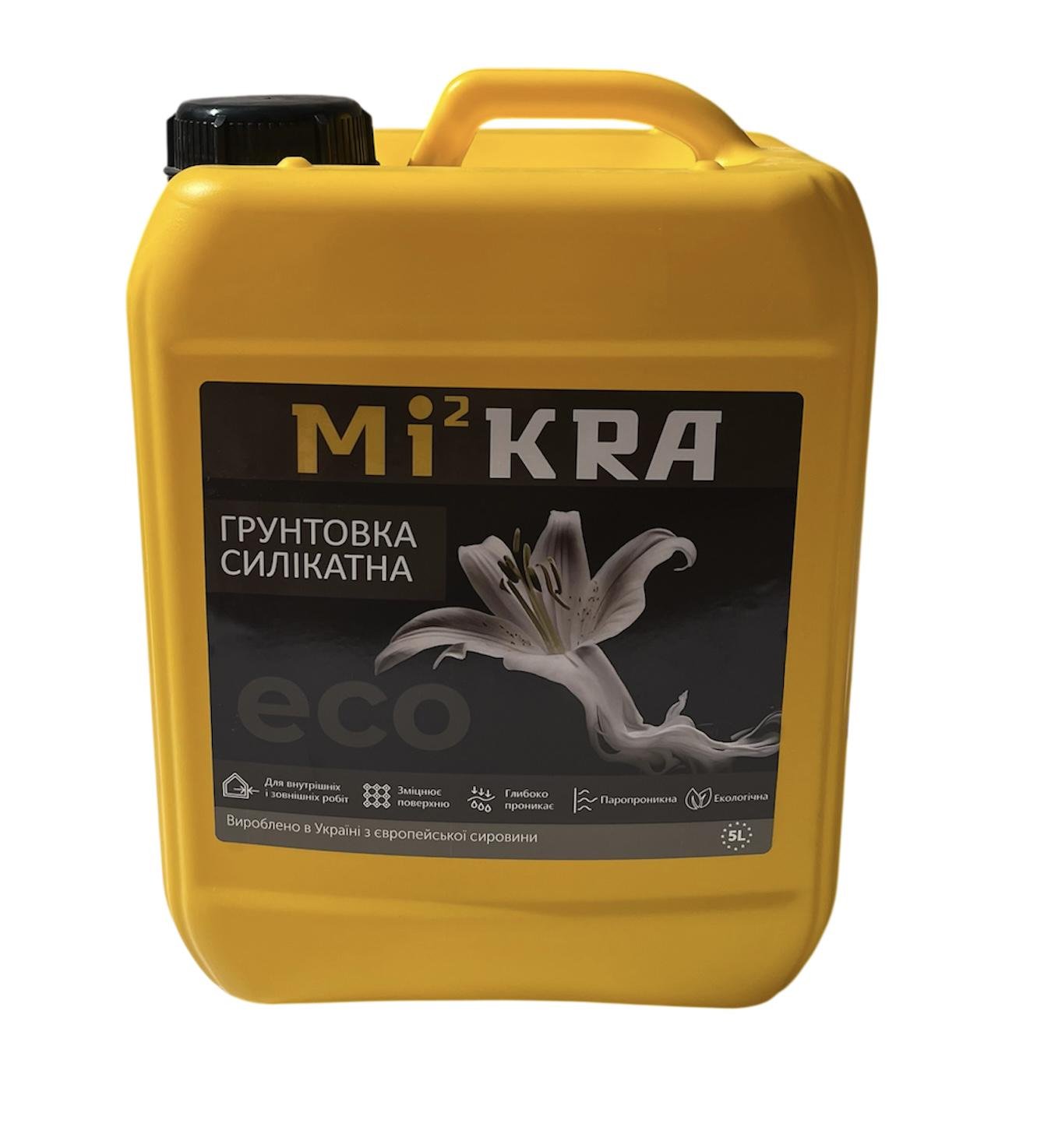 Грунтовка cилікатна MI2KRA 5 л - фото 1 Грунтовка cилікатна MI2KRA 5 л - фото 1