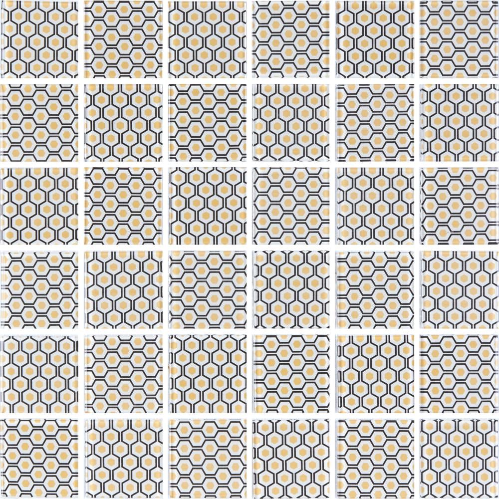 Мозаика стеклянная Kotto Ceramica GMP 0848002 С print 2 300х300х8 мм (003143)