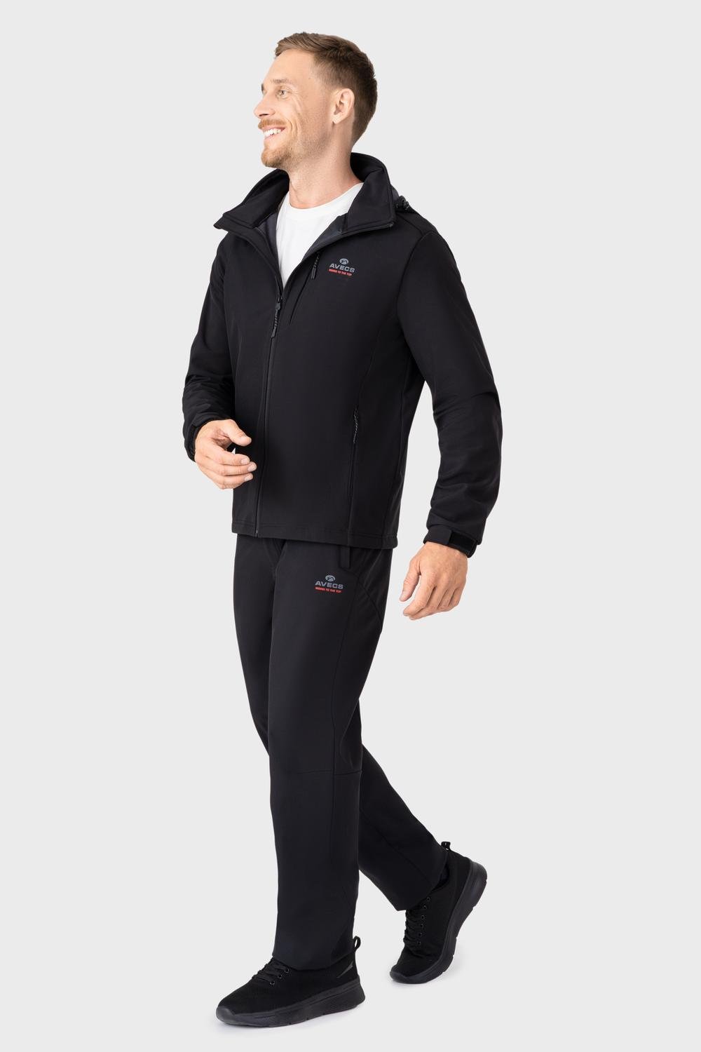 Брюки Soft shell Avecs 50438/1 2XL Черный - фото 2