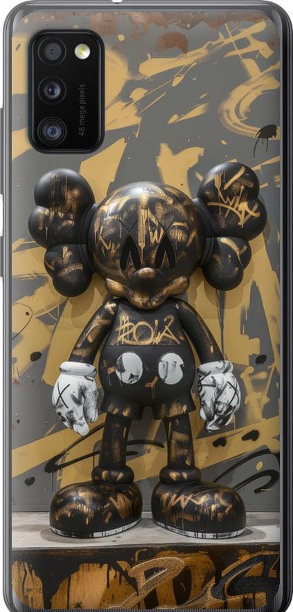 Чехол на Samsung Galaxy A41 A415F Bronze kaws (6097t-1886-42517)