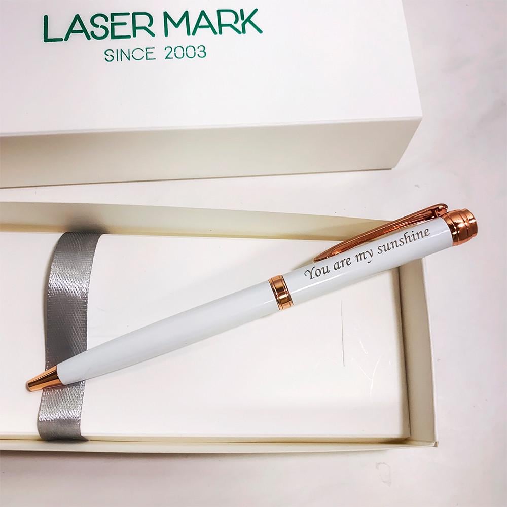 Ручка с гравировкой с золотом "Ти моє сонце" (РЧ0013)