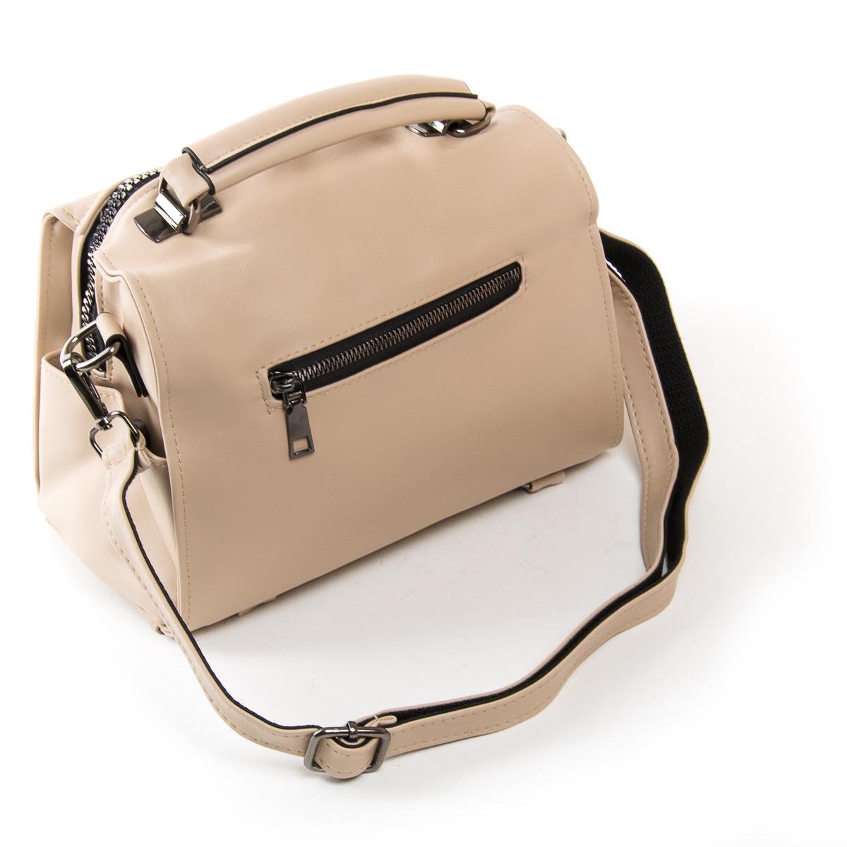 Женская модельная сумочка Fashion 2110 Бежевый - фото 2