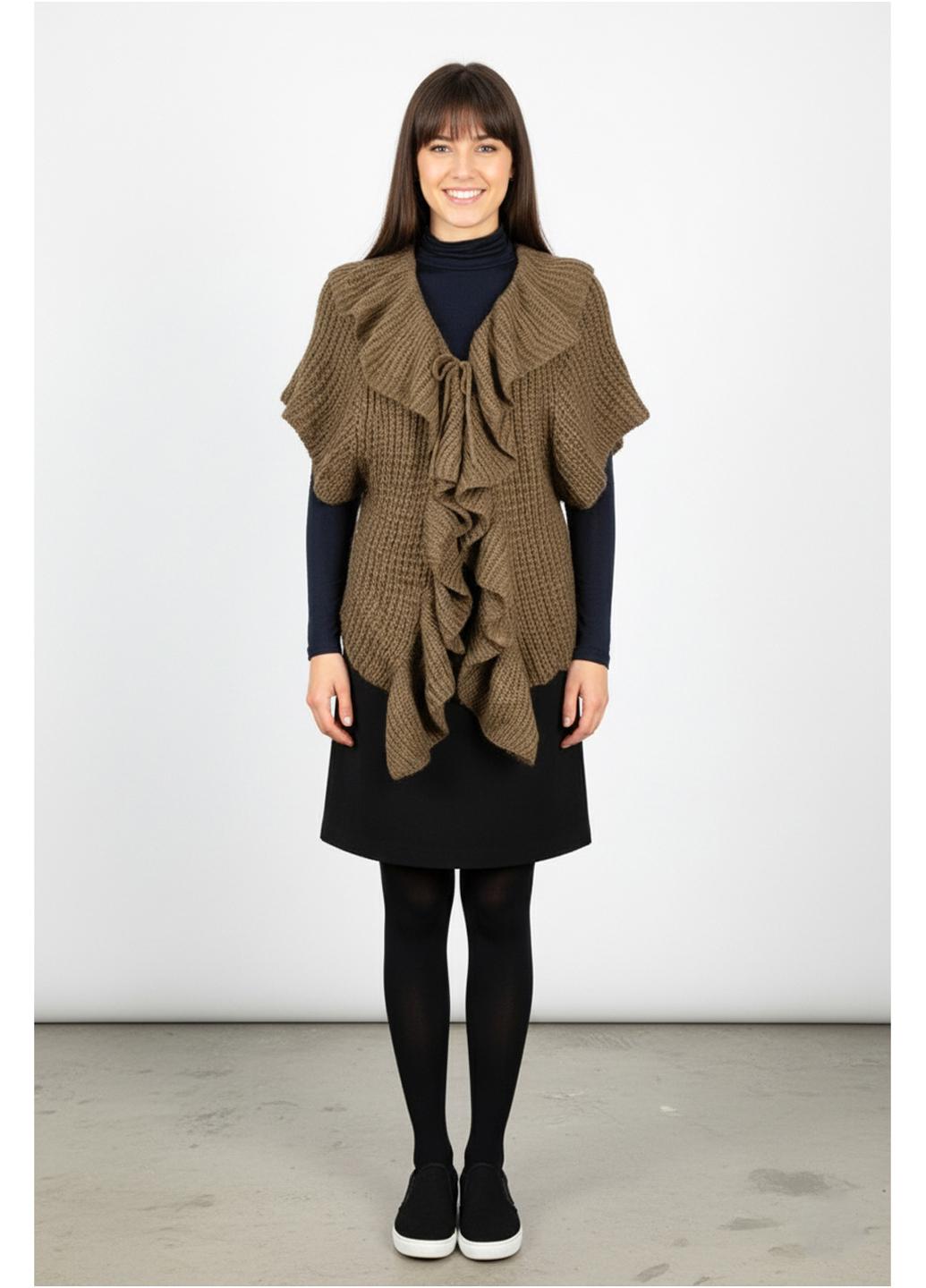 Кардиган жіночий демісезонний Forza Viva SW-2801 р. 48 Бежевий - фото 2 Кардиган жіночий демісезонний Forza Viva SW-2801 р. 48 Бежевий - фото 2