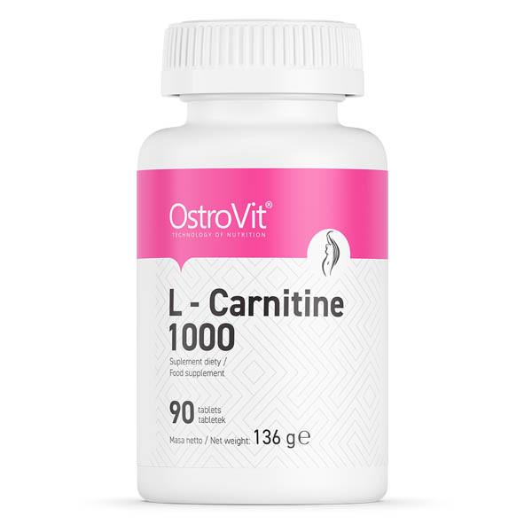 Жироспалювач Ostrovit L-Carnitine 1000 мг 90 таблеток