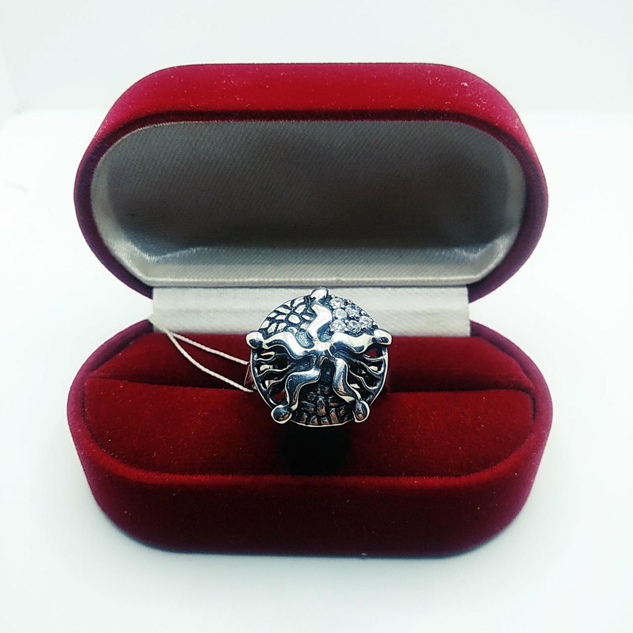 Каблучка срібло чорніння 925° 6,50 г р. 19 (1738870248) Каблучка срібло чорніння 925° 6,50 г р. 19 (1738870248)