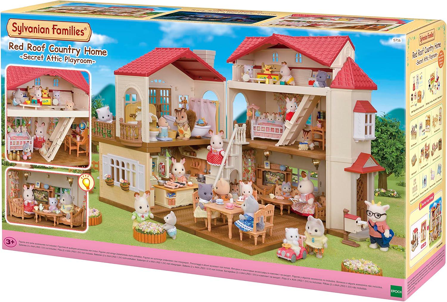 Игровой набор Большой дом с секретной мансардой Sylvanian Families 5716 5708