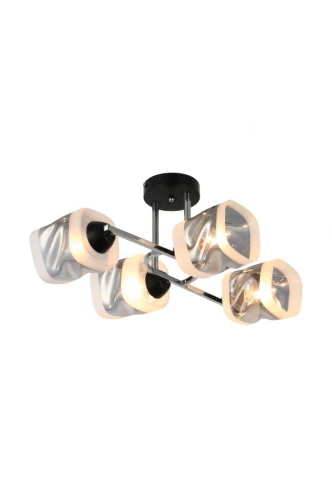 Люстра Blitz 2808 50x21,5 см Сіро-білий (2808-44)