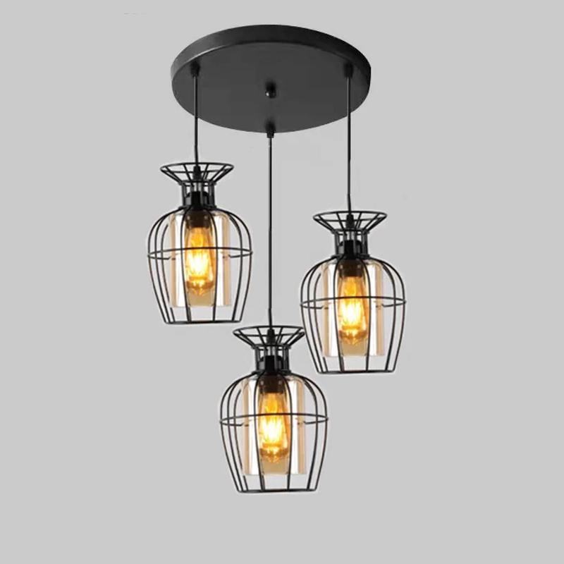 Люстра підвісна Light House NM-17174/3 Чорний