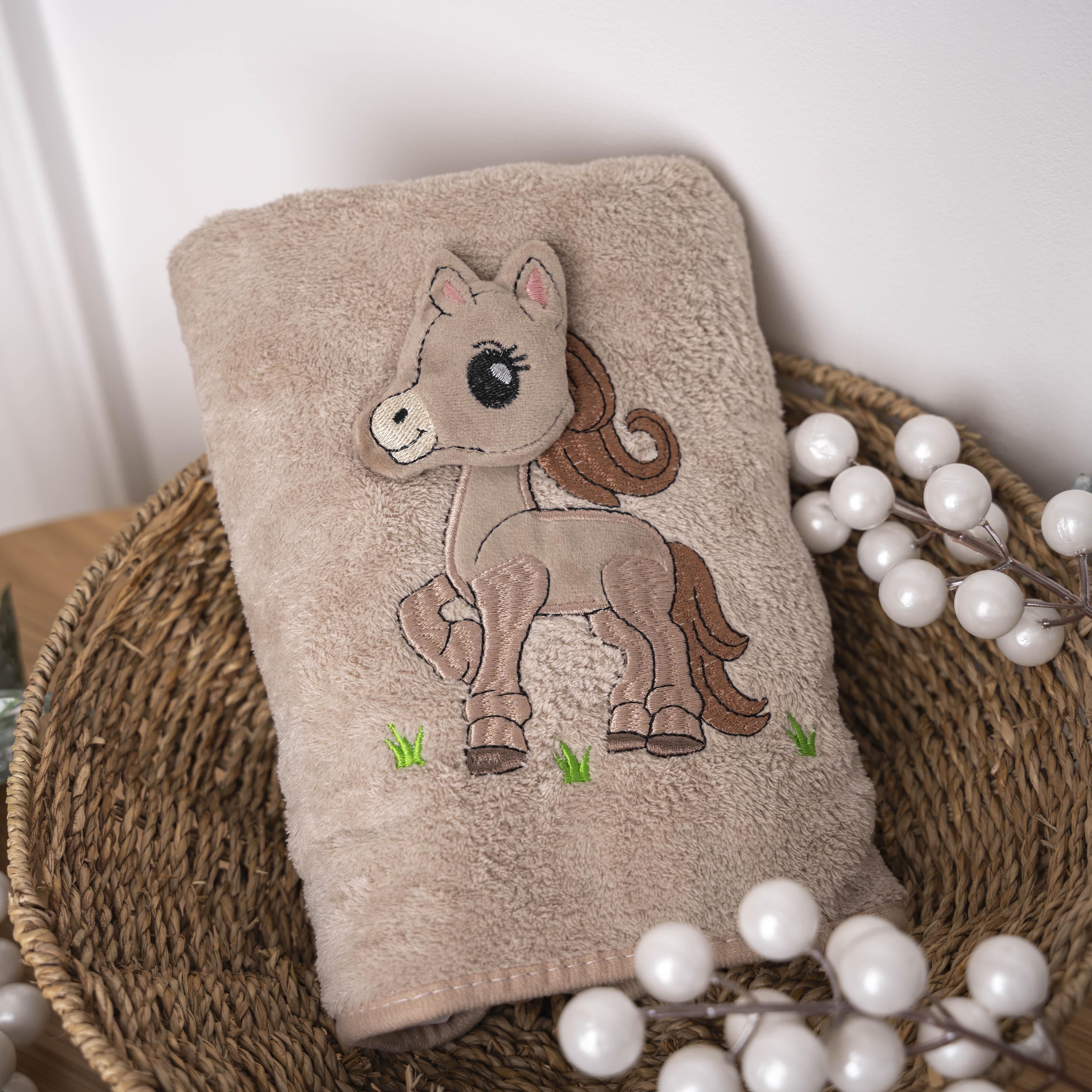 Рушник кухонний Поні 35x75 см Бежевий (88830) Рушник кухонний Поні 35x75 см Бежевий (88830)