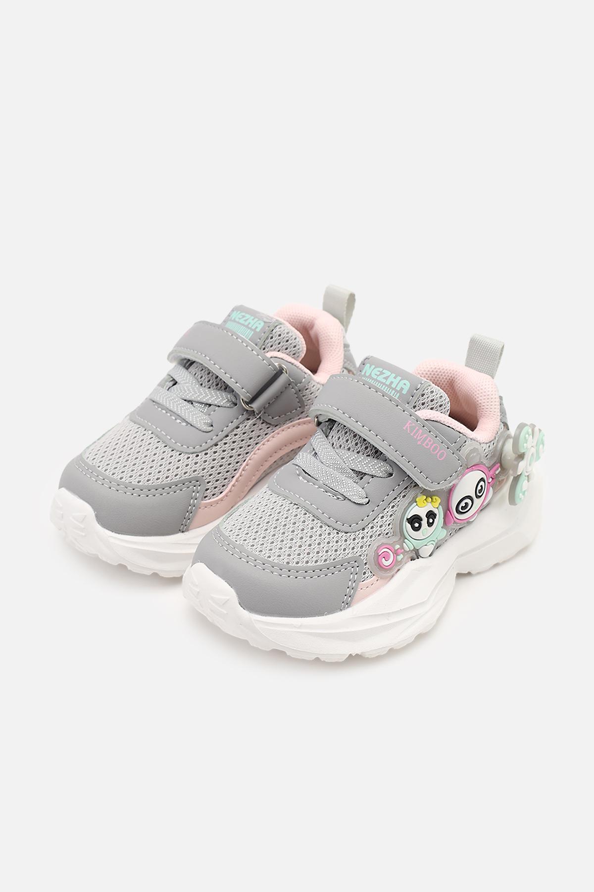 Кроссовки для девочки ЦБ-00273709 р. 20 Серый (SKT001055811) - фото 3 Кроссовки для девочки ЦБ-00273709 р. 20 Серый (SKT001055811) - фото 3