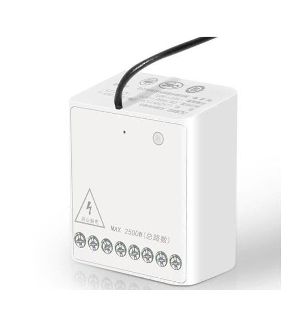 Двоканальний модуль реле Aqara Wireless Relay Controller HomeKit LLKZMK11LM (00911)