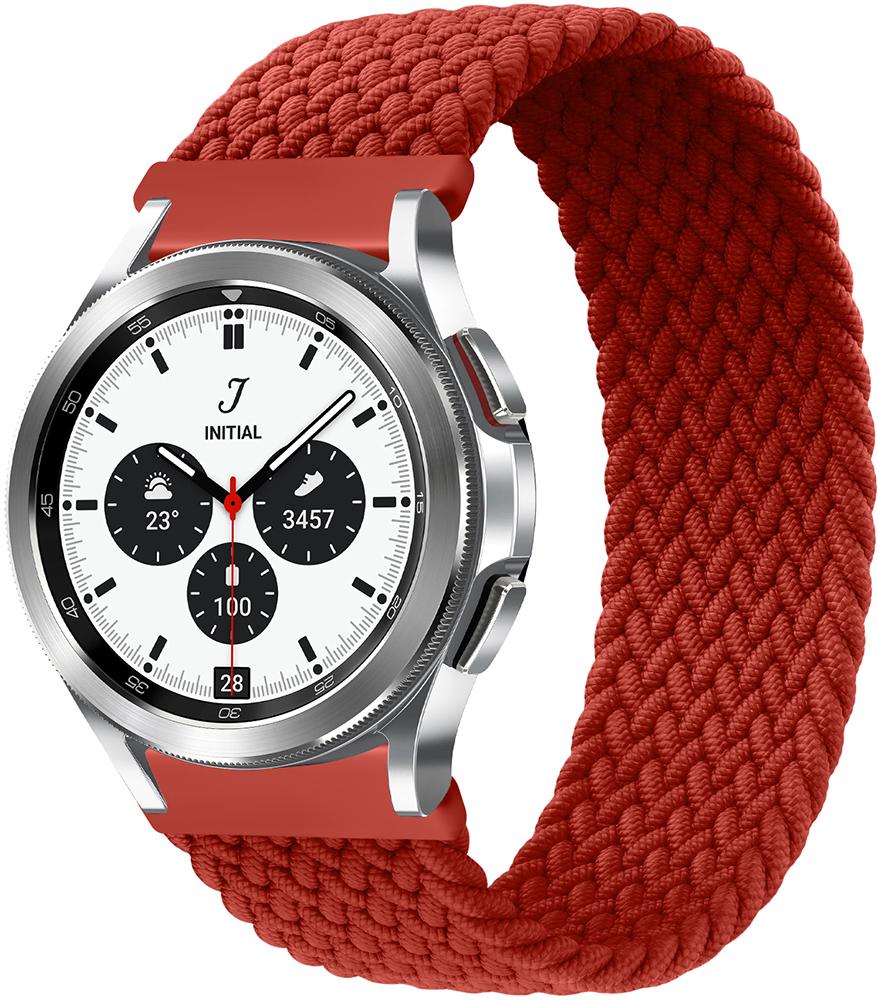 Ремешок Solo Loop для Galaxy Watch 4 Classic 42 мм (135 мм) Red (23495-2D)