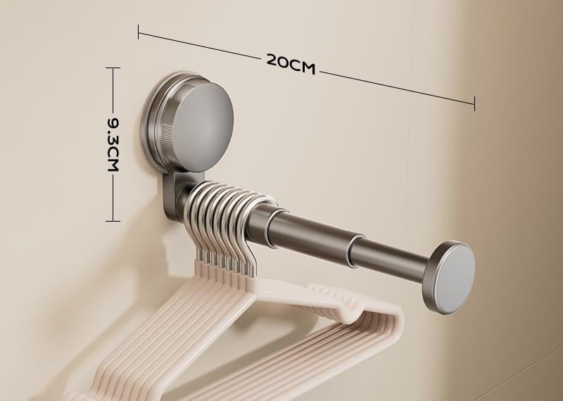 Тримач на присосці для вішаків настінний телескопічний (2791518802) - фото 2