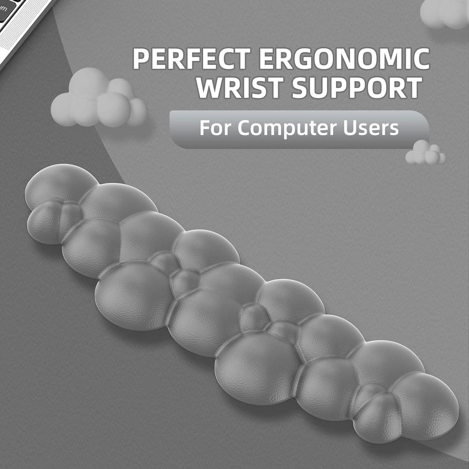 Подставка под запястье для клавиатуры Bubbles Grey - фото 11 Подставка под запястье для клавиатуры Bubbles Grey - фото 11