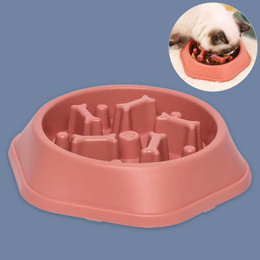 Миска-лабіринт для повільного годування пластик 24x5 см - фото 8 Миска-лабіринт для повільного годування пластик 24x5 см - фото 8