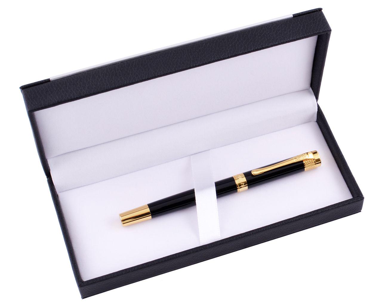 Подарочная ручка Golden Straight в футляре