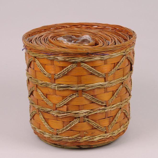 Комплект кашпо из лозы Flora 8 шт. (8706)