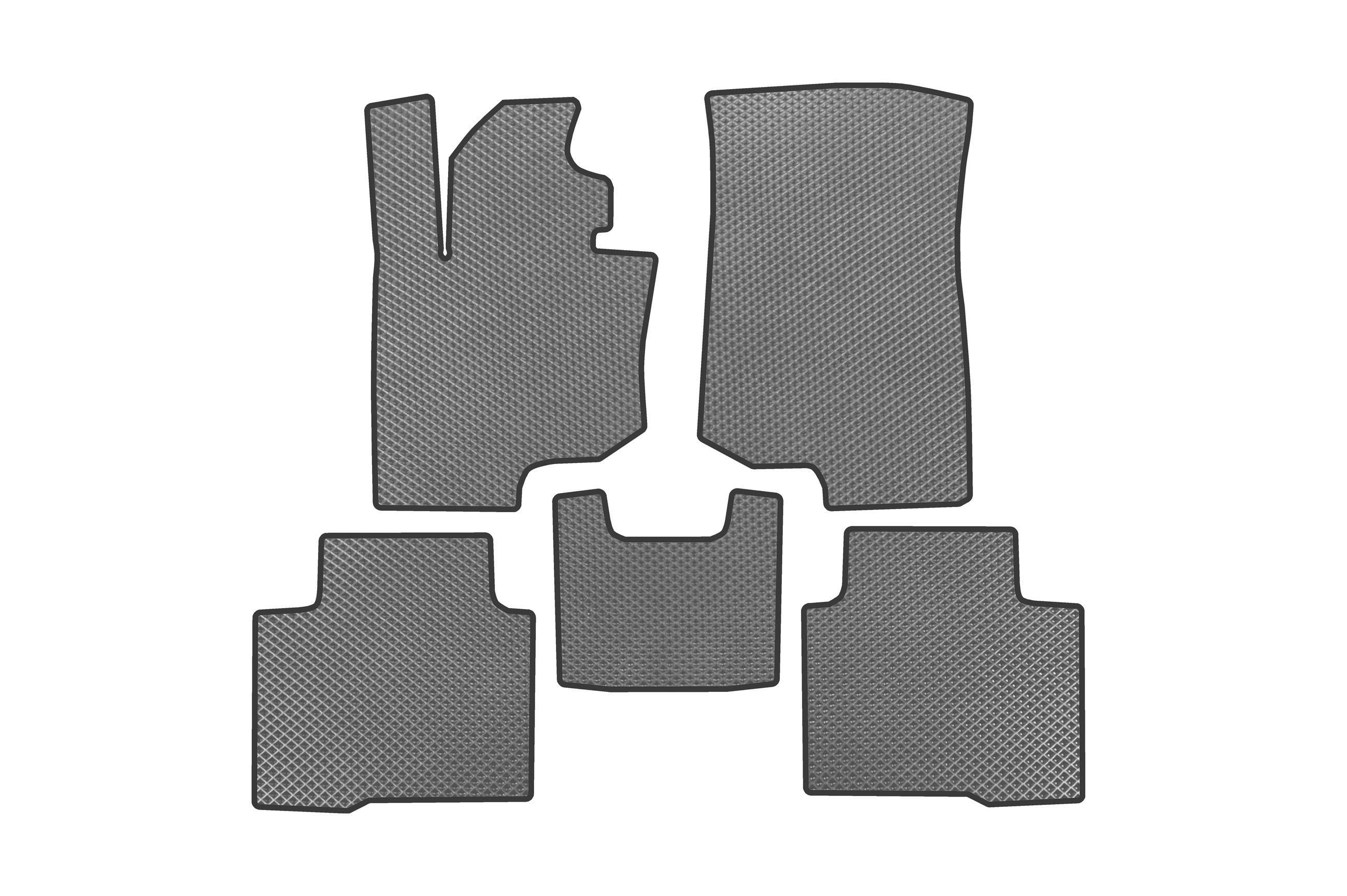 Коврики автомобильные Digital Designs EVA электро для SsangYong Torres 2022- гг. этилвинилацетат Серый (184021)