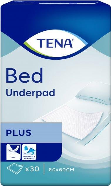 Пеленки поглощающие TENA Bed Plus 60х60 см 30 шт.