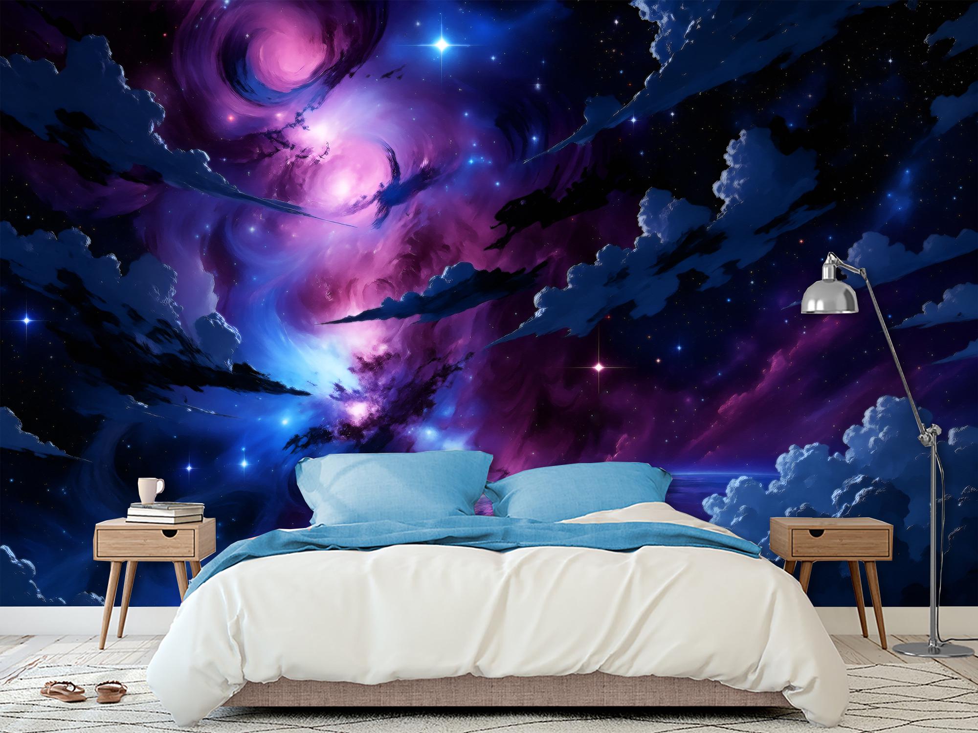 Фотообои флизелиновые Upstream Космический Шторм Света 153х230 см (S5SPC-036/3) - фото 7