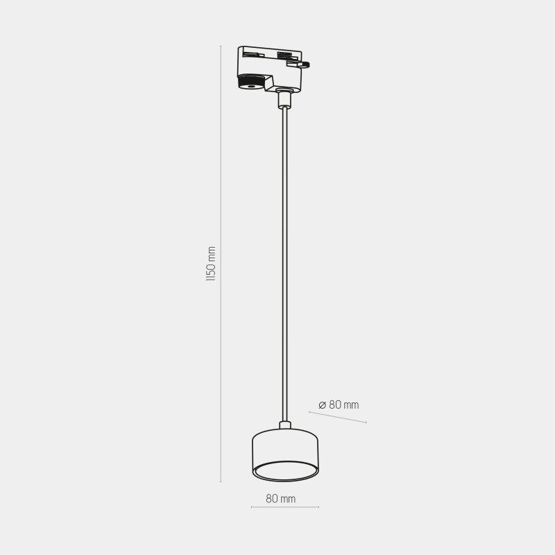 Светильник трековый TK-Lighting Tracer GX53 WH 4273 - фото 4