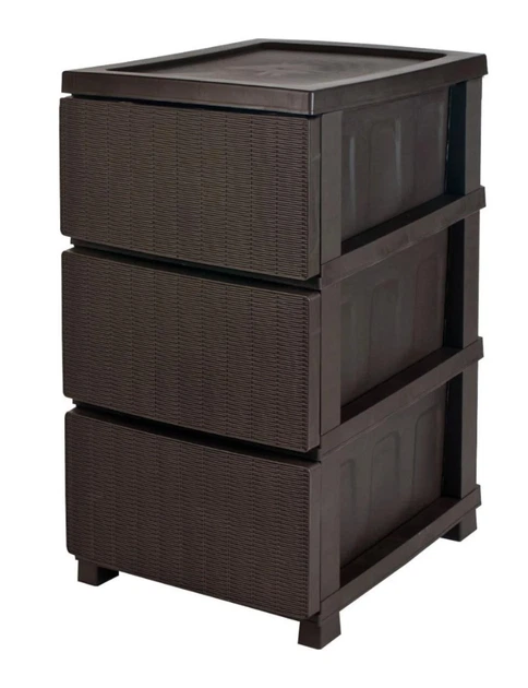 Комод пластиковий R-Plastic RIO Dark (8-12-10478)