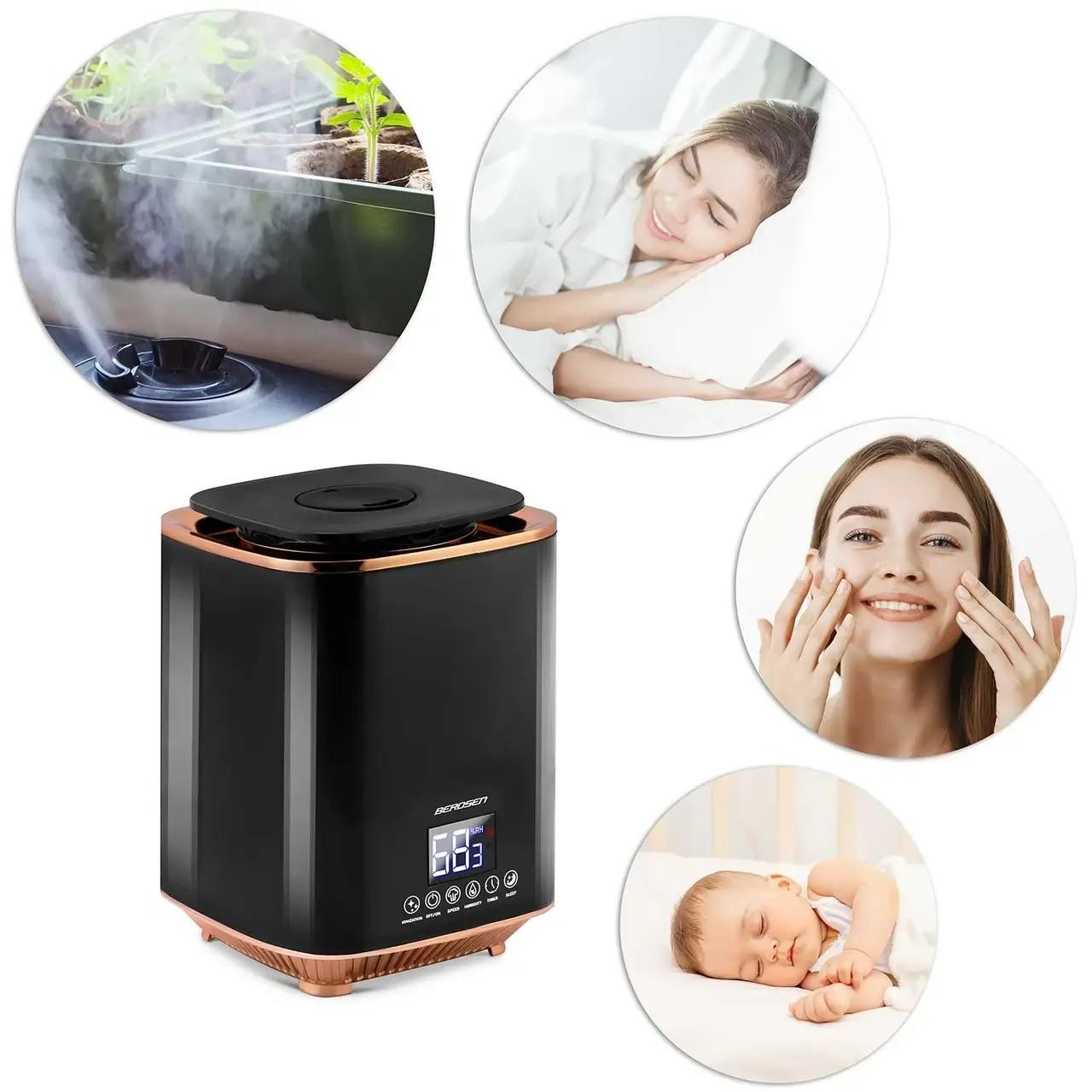 Увлажнитель воздуха Berdsen Premium с ионизацией и ароматерапией 25 Вт - фото 5 Увлажнитель воздуха Berdsen Premium с ионизацией и ароматерапией 25 Вт - фото 5