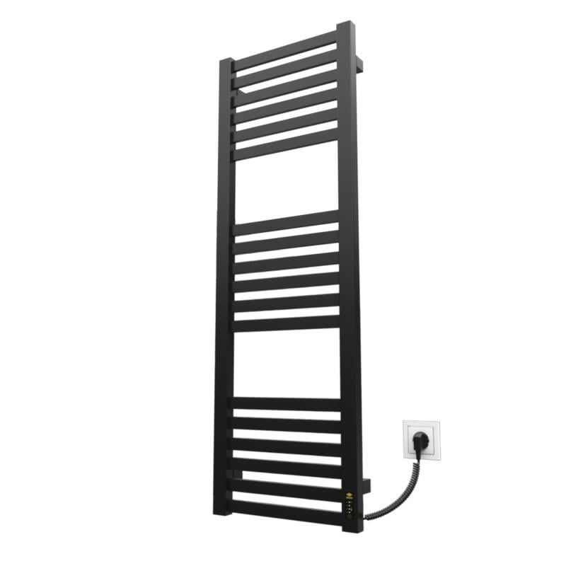 Рушникосушарка електрична KOSSER Герда 1200х400/18 ER з таймером вузька Чорний (2000962934342)