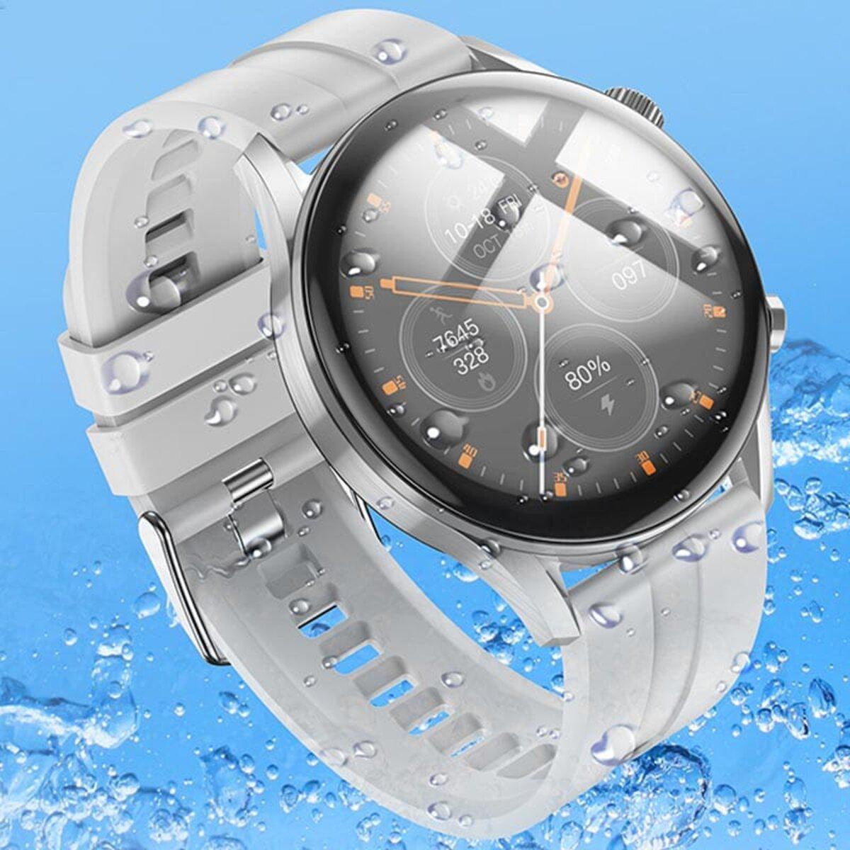Смарт-годинник Hoco Y7 Pro Smart sport watch call version 1,32" 240 mAh BT5.0 Metal Grey (6942007619707) - фото 5 Смарт-годинник Hoco Y7 Pro Smart sport watch call version 1,32" 240 mAh BT5.0 Metal Grey (6942007619707) - фото 5