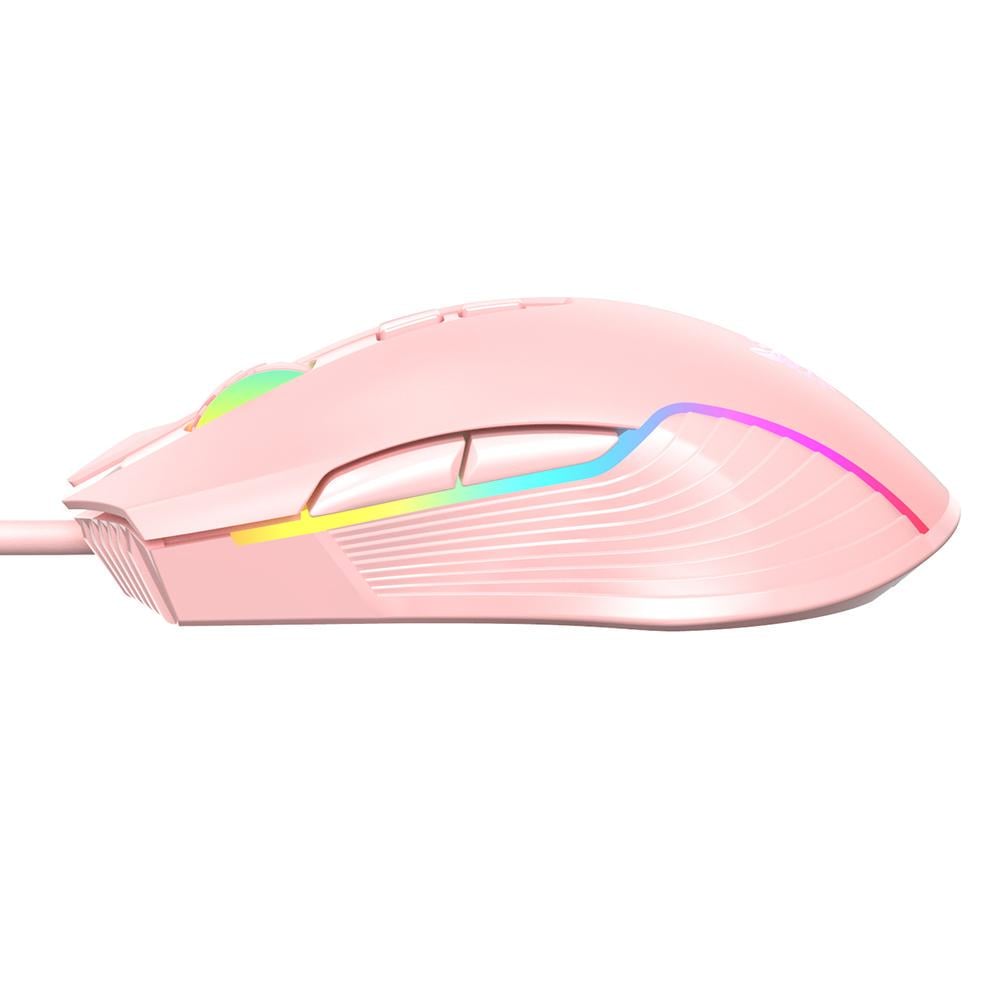 Комп'ютерна мишка ONIKUMA CW905 RGB Рожевий - фото 3