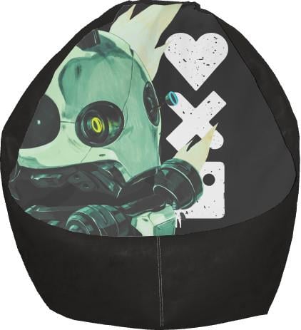 Кресло-груша Love Death and Robots 8 L (13275895)