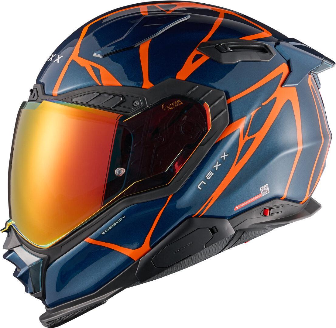 Мотошлем Nexx X.WST3 B-SIDE S Blue Teal/Orange (50807) Мотошлем Nexx X.WST3 B-SIDE S Blue Teal/Orange (50807)