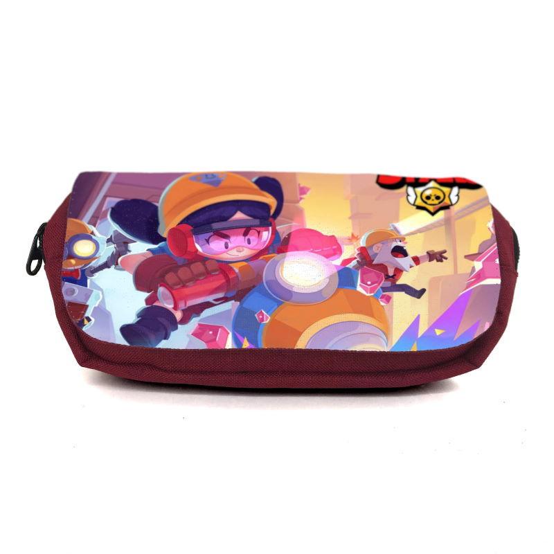 Пенал школьный Brawl Stars-0033 Красный (2064147908)
